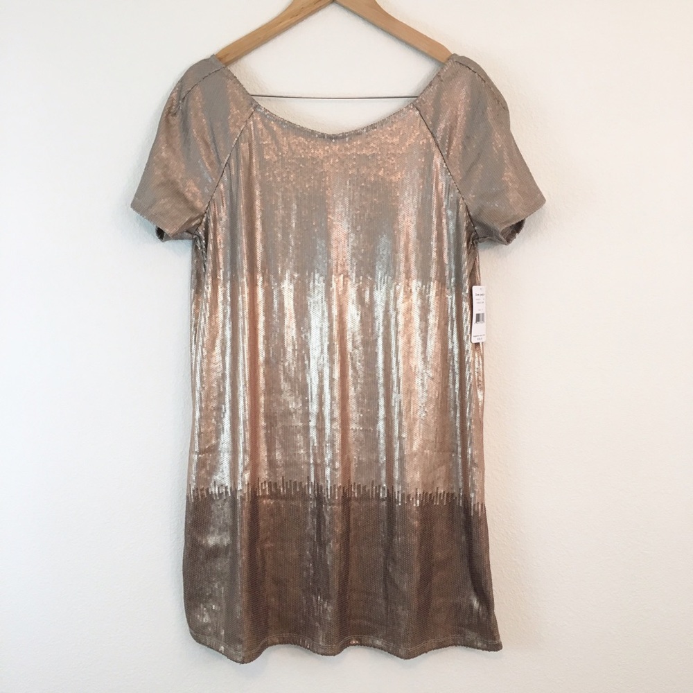 FREE PEOPLE Drenched in Sequins Dress 👑